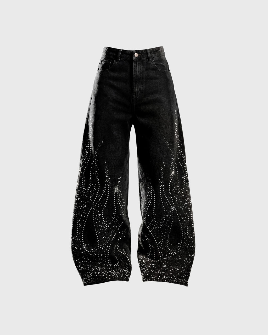DENIM FLAME — FULL BLACK