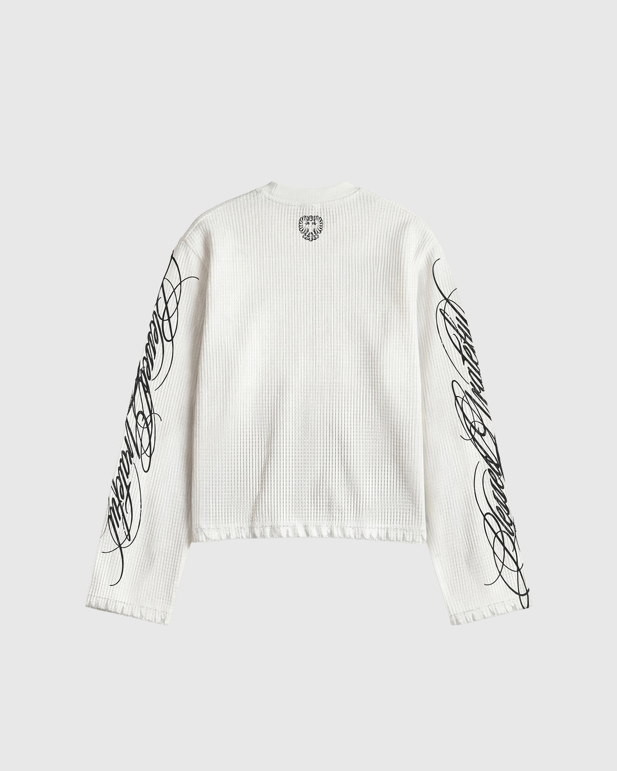 LONG SLEEVES – SCRIPT BASICS WHITE