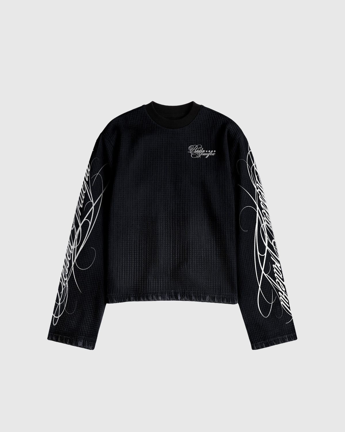 LONG SLEEVES – SCRIPT BASICS BLACK