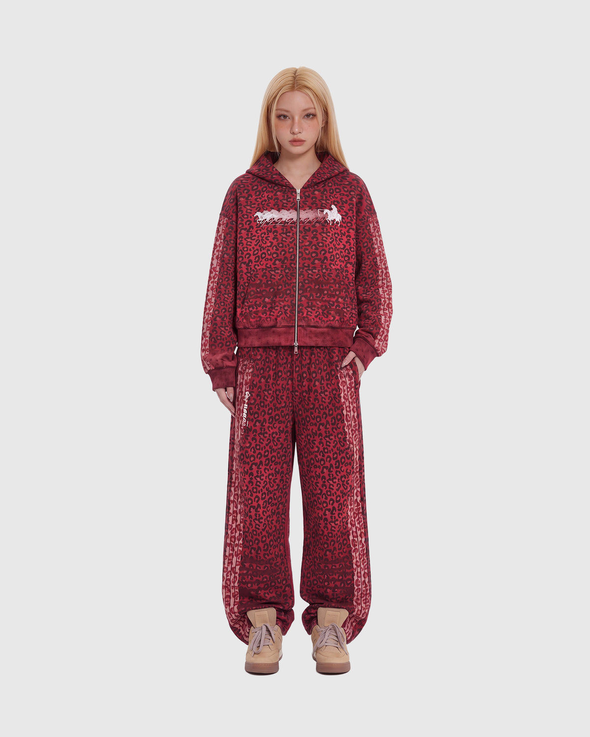 Zip Cheeta Red