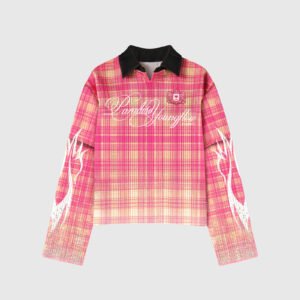 PARADISE LONG SLEEVES PINK – WAFFLE SERIES