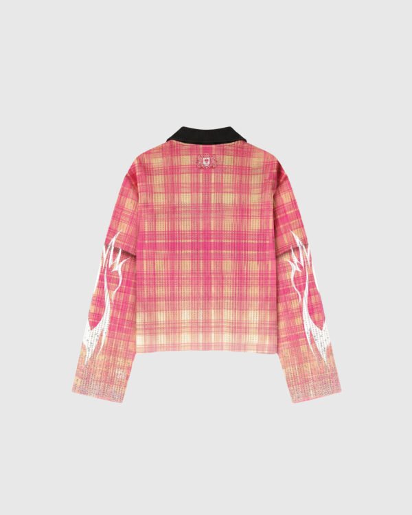 PARADISE LONG SLEEVES PINK – WAFFLE SERIES