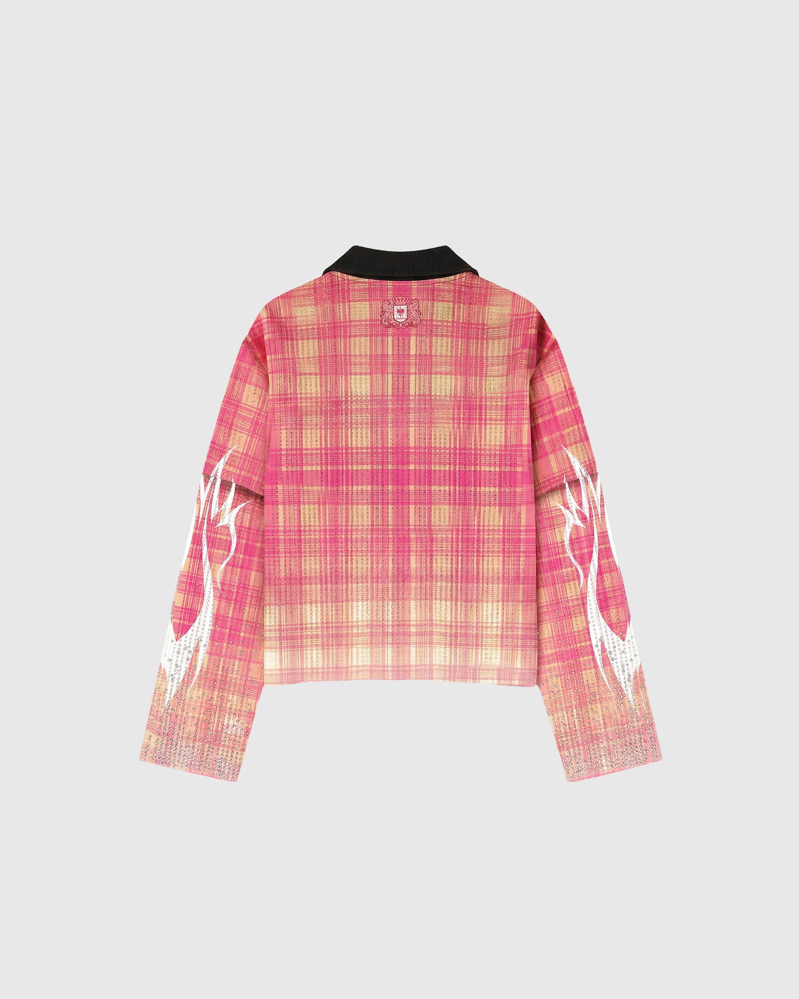 PARADISE LONG SLEEVES PINK – WAFFLE SERIES: imagen 4