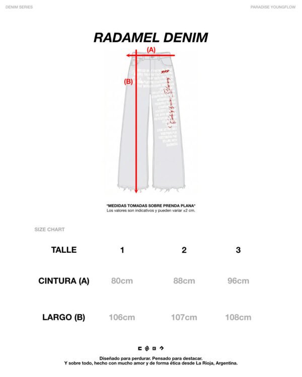 RADAMEL DENIM — LOCALIZADO