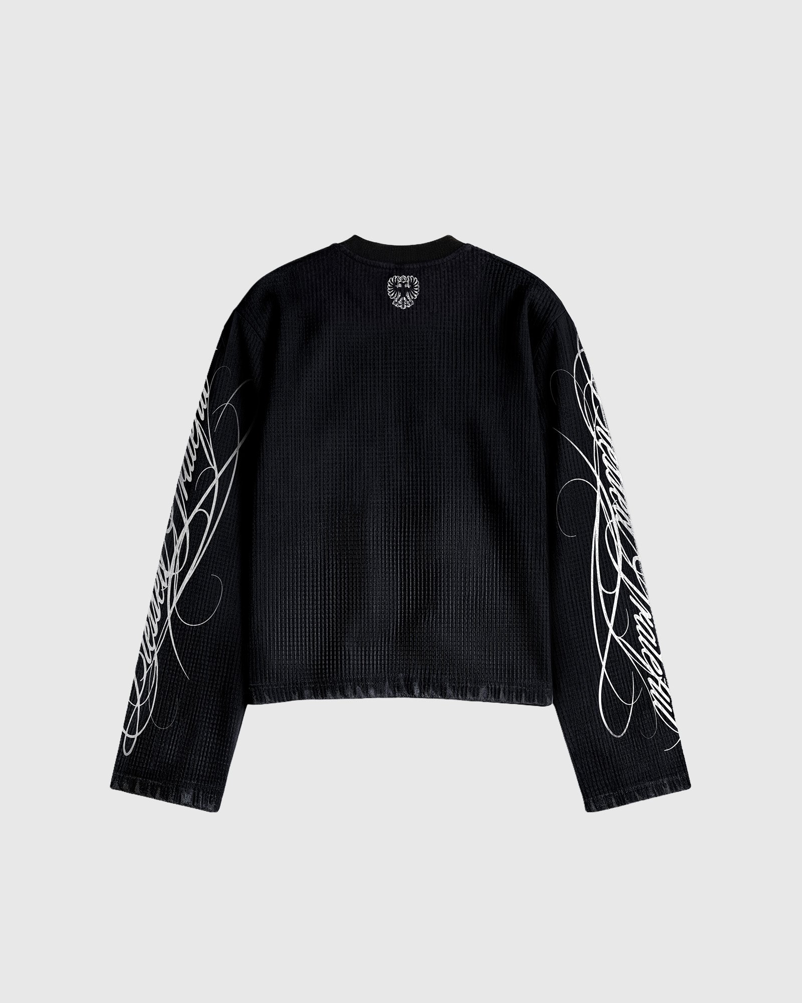 LONG SLEEVES – SCRIPT BASICS BLACK: imagen 4