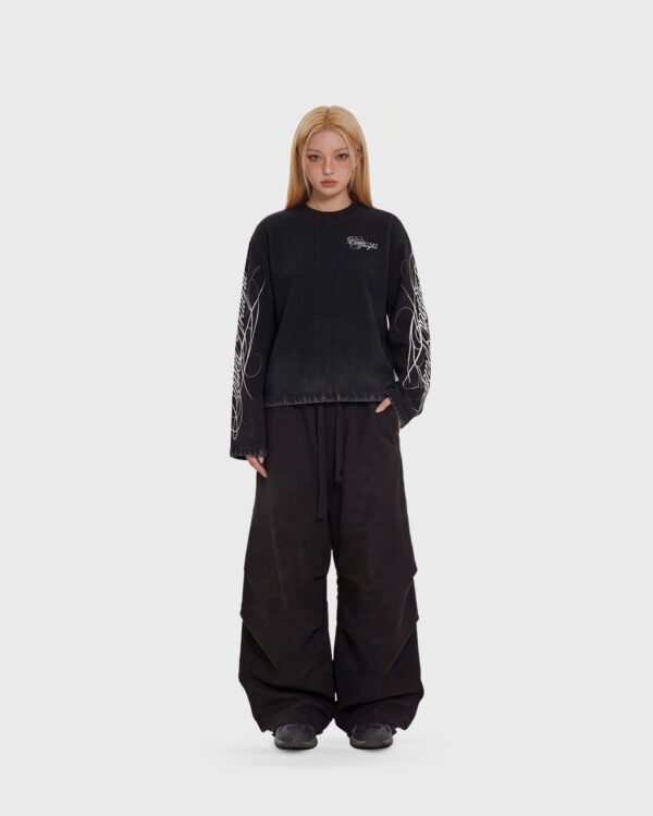 LONG SLEEVES – SCRIPT BASICS BLACK